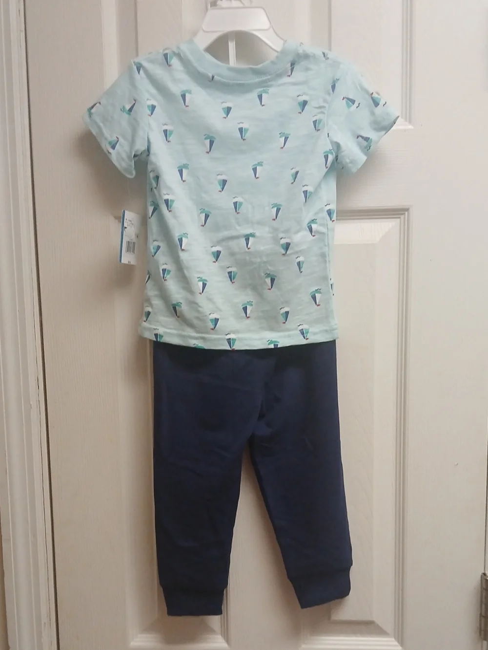 Nike And Little Me 24M Joggers, Short Sleeve Shirt, NWT